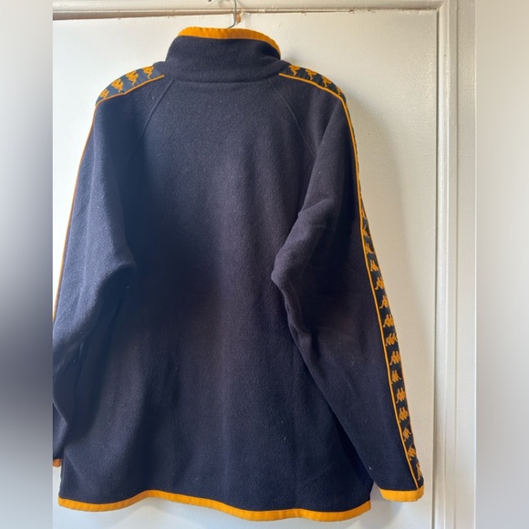 Vintage Kappa Men’s Quarter Zip Sweater Pullover Sz L - Picture 5 of 10